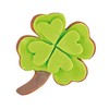Staedter Four-leafed Clover Cookie Cutter, 7 cm, Stainless Steel Silver,