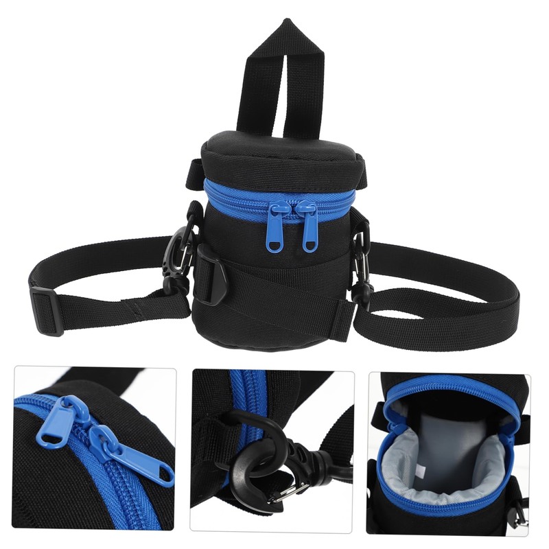 Tofficu 1Pc Shockproof Camera Lens Pouch Thickened Portable Photography Accessory