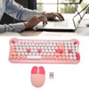 Wireless Keyboard and Mouse 2.4Ghz Connection Cute Keyboard Mouse Set
