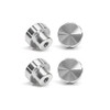 WeatherTech 4-Pack of Solid Billet Aluminum Knobs for CupFone -