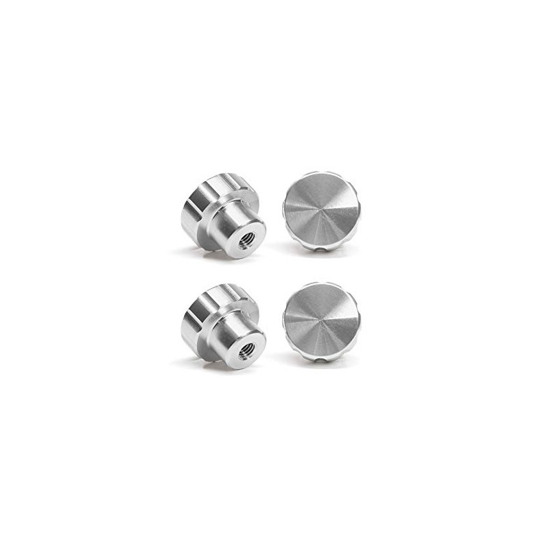 WeatherTech 4-Pack of Solid Billet Aluminum Knobs for CupFone -