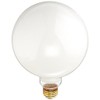 Bulbrite 150G40WH 150W G40 Globe 125V Medium Base Light Bulb,