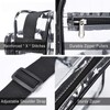 Clear Messenger Bag PVC Waterproof Visible Zipper Design Crossbody Tote
