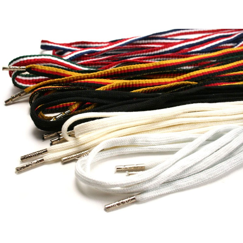 Maubs ML-0001 Shoelace Shoelace Shoe Laces, S.WHITE, 110