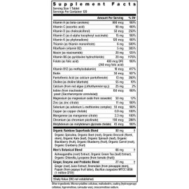 Rainbow Light Mens One Multivitamin, Men's Daily Multivitamin Provides High-Potency Immune Support, With Vitamin C, Vitamin D and Zinc, Vegetarian, 90 Count