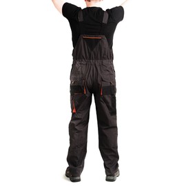 Classic Workman's Dungarees Graphite 270 g / m2 Car Gardener Mechanic Various Sizes Available - 48