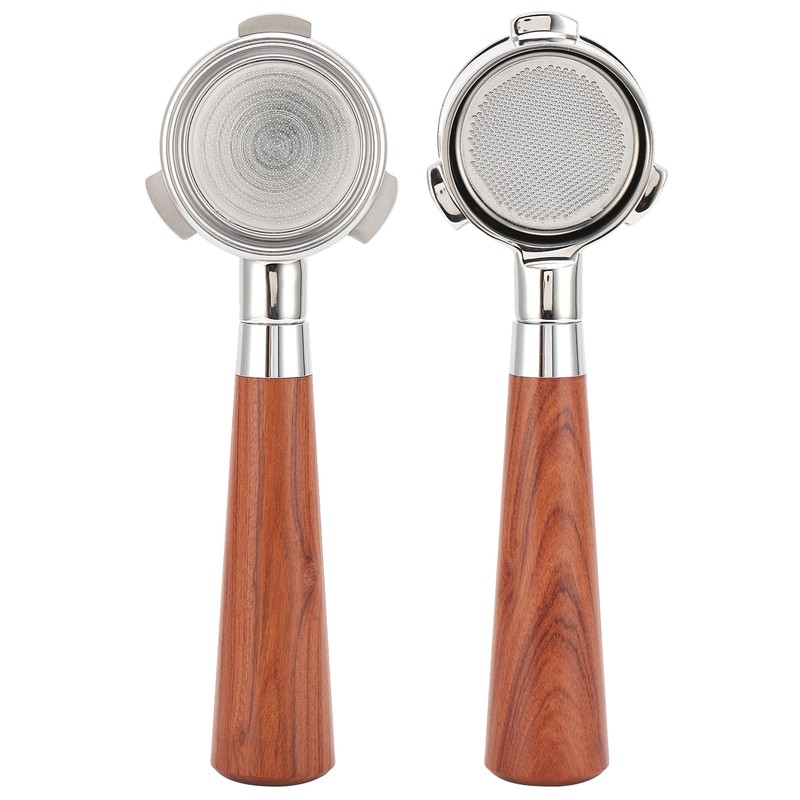 Coffee Bottomless Portafilter Stainless Steel Filter Holder Basket Replacement Tool