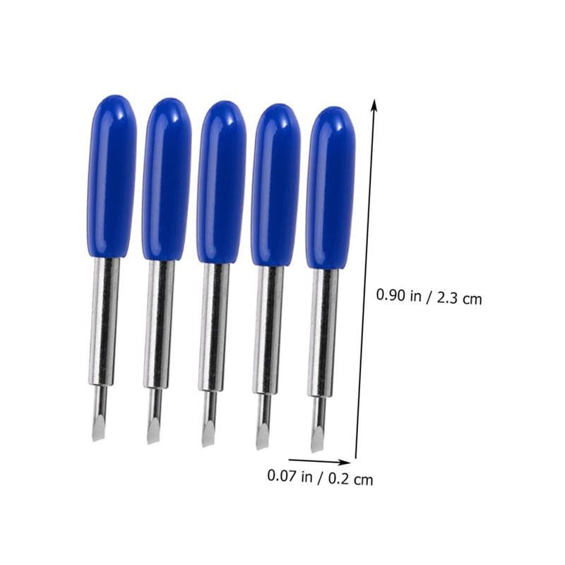 DOITOOL 50pcs Vinyl Plotter Blades Replacement Cutting Tool for Precision