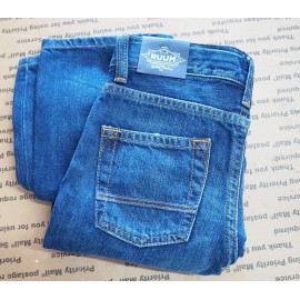 Ruum American Kids Wear JEANS SIZE 6  19" INSEAM STRIGHT NEW BX209