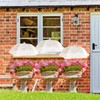 TIMSO 3-Pack Adjustable Plant Shade Umbrellas for Outdoor Gardens –