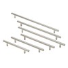 Brushed Nickel T Bar Handle - T Bar Handles Free