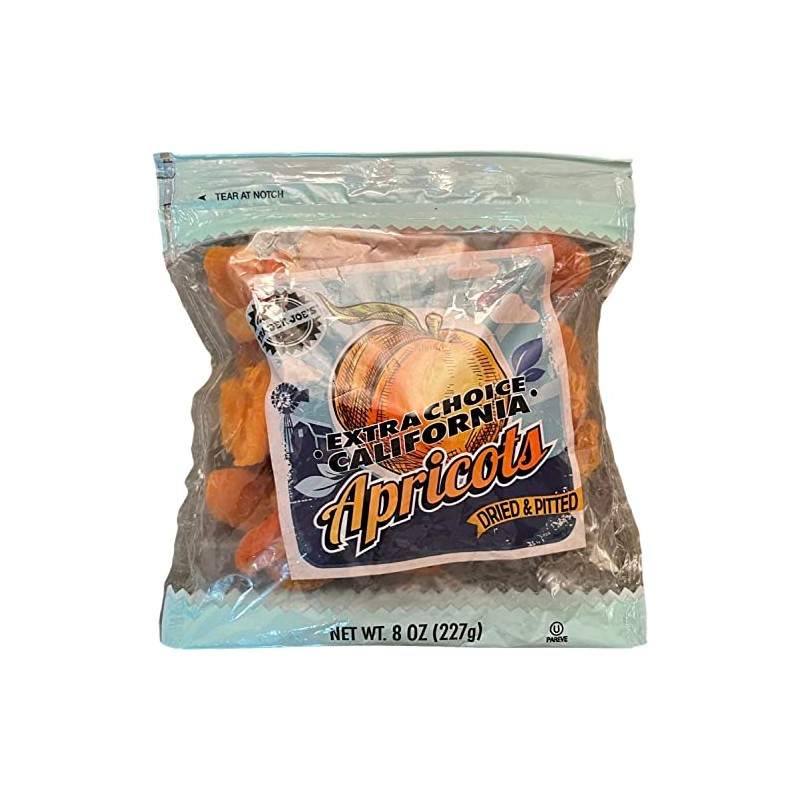 Trader Joe's Extra Choice California Apricots Dried & Pitted, 8