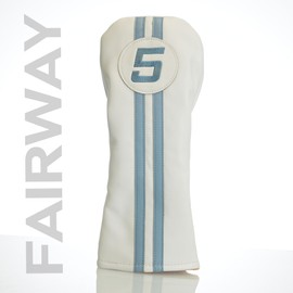 5 Wood Headcover, Easy Slip-On Easy-Off Golf Club Head Cover, Fleece Lined Interior, Water Resistant and Durable Shell, Individual Retail Pack, (5 Wood Headcover)