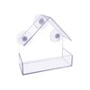 1Above Acrylic Clear House Shape Design Window Bird Feeder Clear