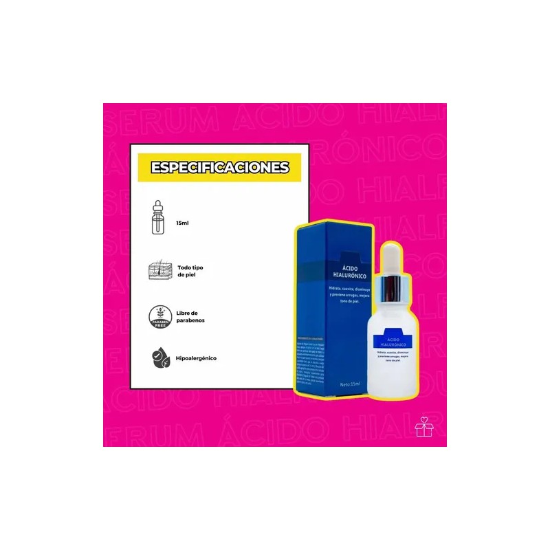 Axiu Sérum Hidratante Antiarrugas con Ácido Hialurónico 15ml Piel Mixta