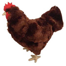 Adore 12" Standing Rosie The Hen Chicken Plush Stuffed Animal Toy