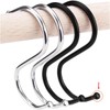 10-Pack S Shaped Hooks,Stainless Steel Metal Hangers for Home,Office,Work Shop