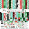 Paper & Sticker Kit - Festive Christmas - 17 Double-Sided