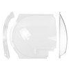 Clear Plexiglass 4812-01 RV Screen Door Bubble Style Slider &