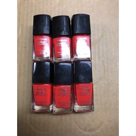 COVERGIRL Lot Of 6 Covergirl Outlast Stay Brilliant Nail Polish - 100 RED-DY AND WILLING