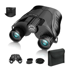 15x25 Compact Binoculars for Adults and Kids - Binoculars for Bird Watching - High Powered Binoculars for Hunting Outdoor Travel