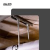 Dalsys Pack of 100 Silver Mounting Rail Brackets 38-40 Galvanised