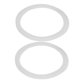 uxcell 102mm Silicone Gasket 2pcs for 4-inch Clamp Pipe Ferrules (Pack of 2)