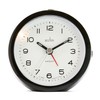 Acctim Neve Analogue Alarm Clock Non Ticking Sweep Quartz Luminous