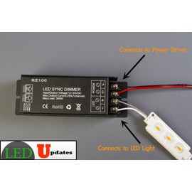 LEDupdates All-in-one LED Light controller (Heavy Duty single color LED Controller)