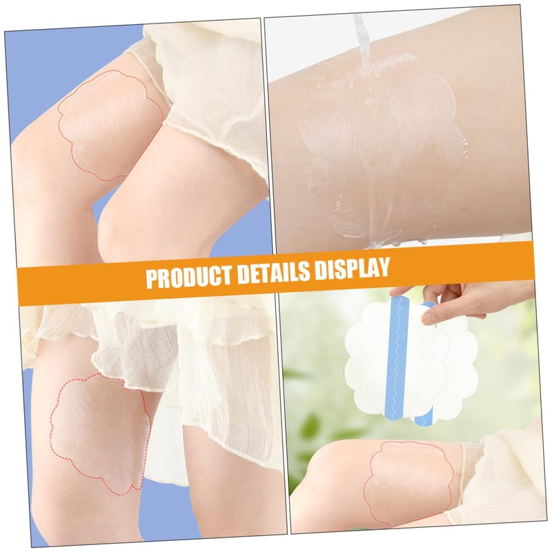 Mikinona 10pcs Chafing Thigh Stickers Transparent Inner Thigh Protection Breathable