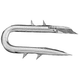 Lock Staple 1.5 in. x 9 Gauge Galvanized 50 lbs