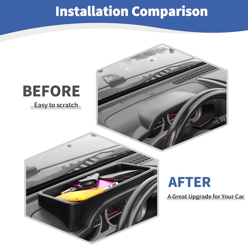 RT-TCZ para Jeep Wrangler JK Dash Board Panel caja de