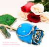24K Gold Plating Rose Flower with Base Gift for Valentines
