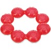 Nuby Pur Ice Bite Soother Ring Teether (1 Count, Red)