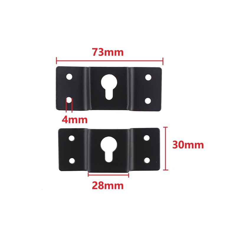 Small Speaker Brackets Bracket Wall Universal DIY 70 mm X