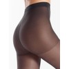 3 Pairs Women's Sheer Tights - Control Top Pantyhose with