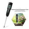 EC Tester with LCD Display Soil Conductivity Temperature Meter for