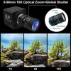 ELP Global Shutter USB Webcam - 1080P 90fps, Manual Zoom,