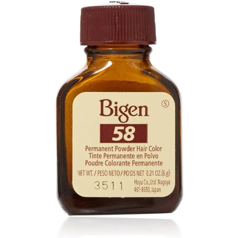 Bigen Tinte Barba Bigote Semi Permanente Negro Natural 58