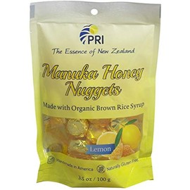 PRI Manuka Honey Nuggets Lemon 3.5 Ounces