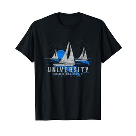 University Florida Yachting Souvenir University T-Shirt