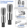 2 Piece Pipe Thread Drill Set, BSP Pipe Thread, Thread
