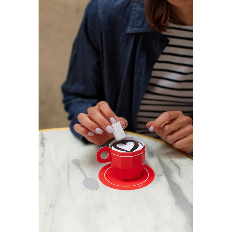 Cinqpoints 3D Paper Model = Croissant Food Miscellaneous Goods Art