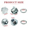 Rear Differential Drain & Fill Plug Crush Washer 90341-18057 12157-10010