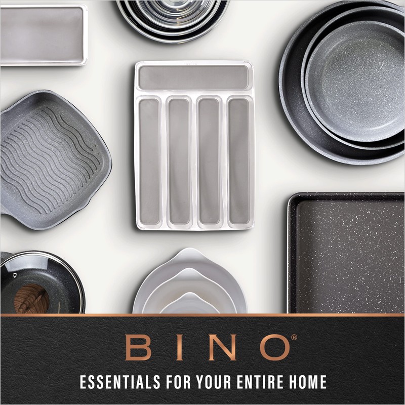 BINO Plastic Storage Containers, Small - 4 Pack THE LUCID