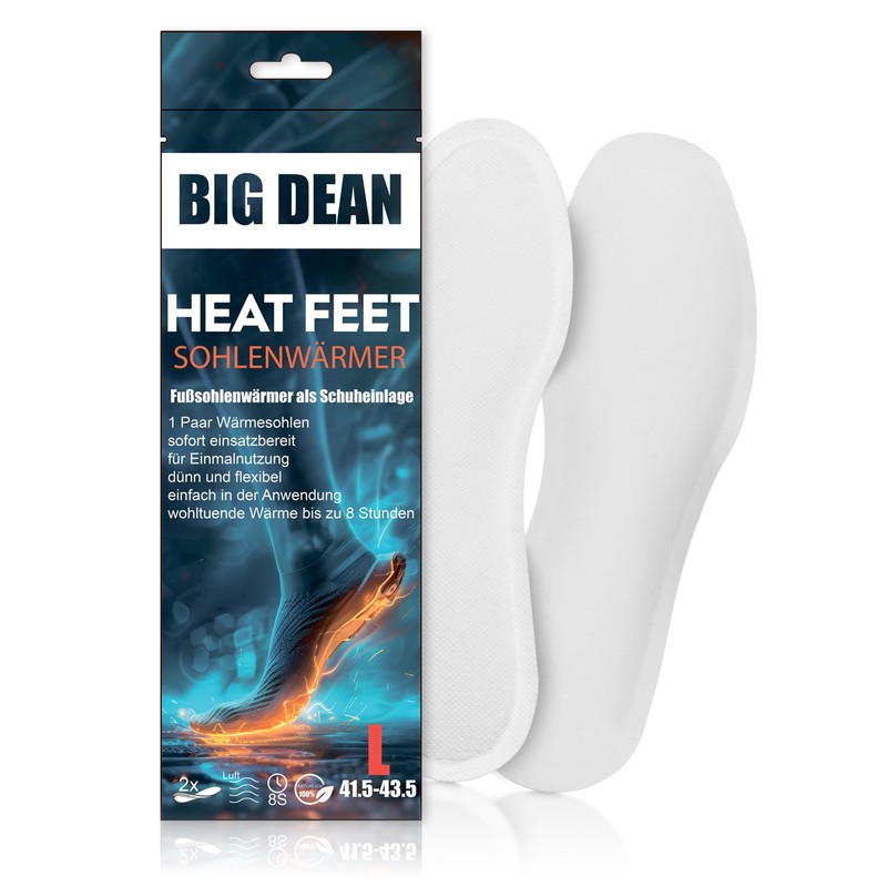 BigDean 25 Pairs Foot Warmers - Sole Warmers for Shoe