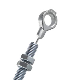 AKSGKGQ 71 inch Throttle Cable for Go Kart Predator 212cc 196cc GX160 GX200 6.5hp Manco 8252-1390 ASW Kandi Yerf Dog Go Cart Parts with Throttle Pedal Brake and Return Spring Cable Stops