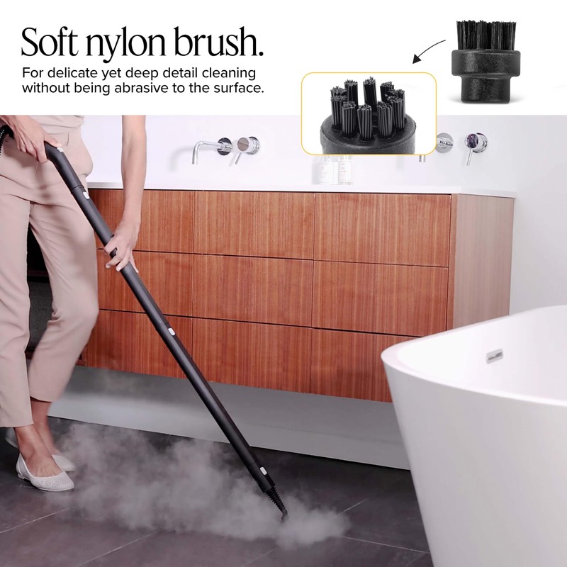 Dupray Small Nylon Brushes - Hard-to-Reach Places and Precision Cleaning