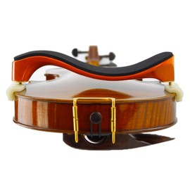 Ecotown Adjustable Solidwood Violin Shoulder Rest with Collapsible for 3/4 4/4 Violin Fiddle and 12" 13" Viola (3/4 or 4/4 Violin Shoulder Rest)