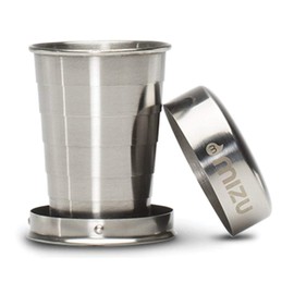 Mizu - Collapsible Shot Glass | 2 oz. Stainless Steel | Bpa Free